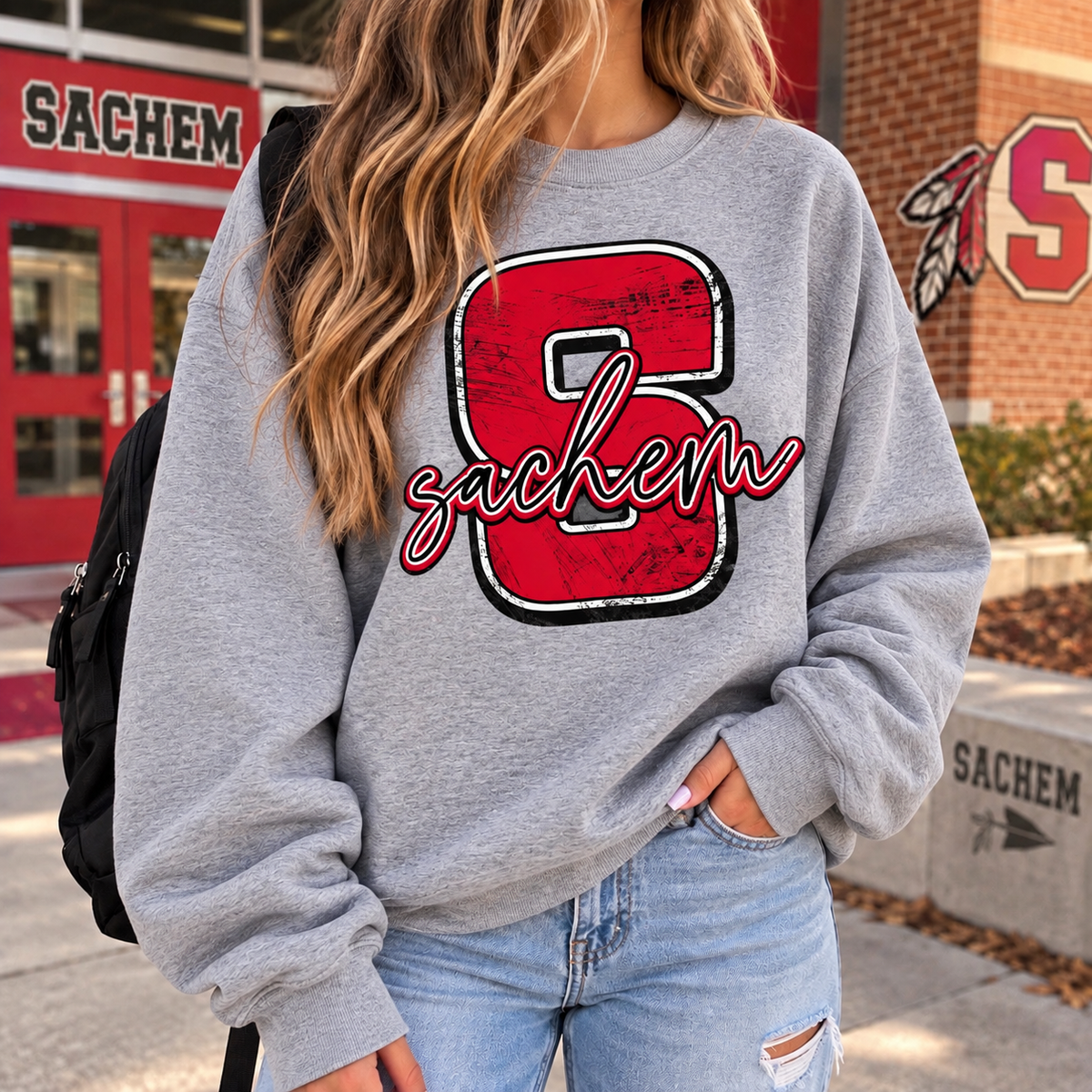 Sachem East Game Day S - Athletic Gray | Sachem Apparel | LI Spirit & Sports Apparel