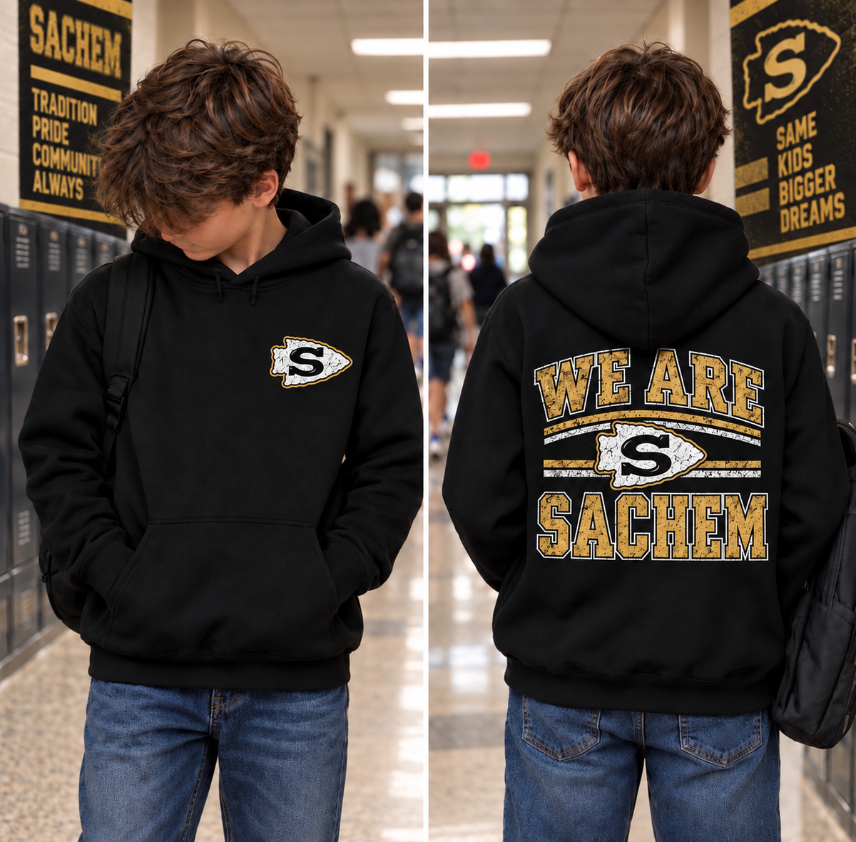 We are Sachem (North) - Black | Sachem Apparel | LI Spirit & Sports Apparel
