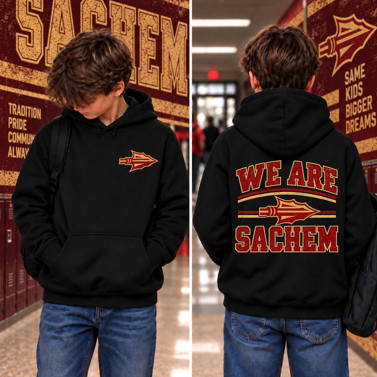 We are Sachem (East) - Black | Sachem Apparel | LI Spirit & Sports Apparel