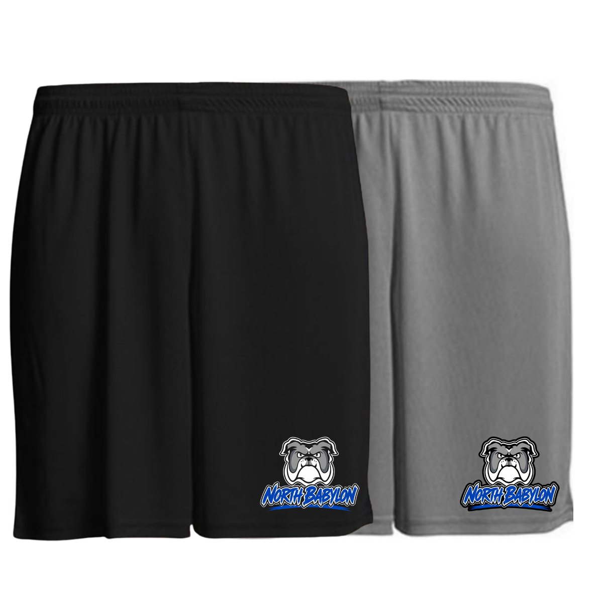 North Babylon Bulldogs Boys/Mens Shorts | Woods Road Spiritwear Fundraiser | LI Spirit & Sports Apparel