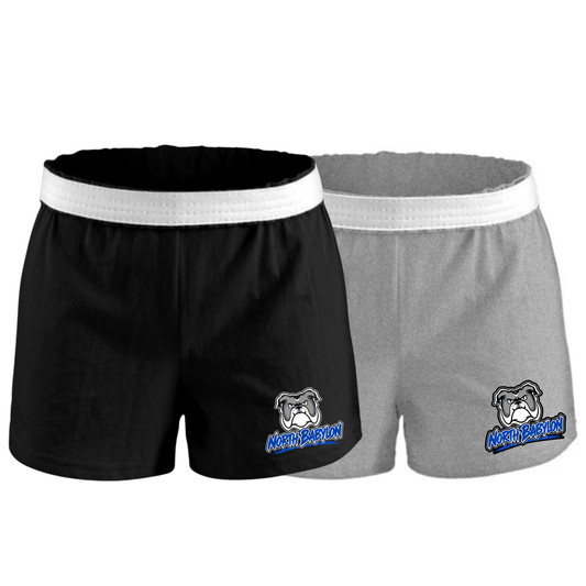 North Babylon Bulldogs Girls/Womens Shorts | Woods Road Spiritwear Fundraiser | LI Spirit & Sports Apparel