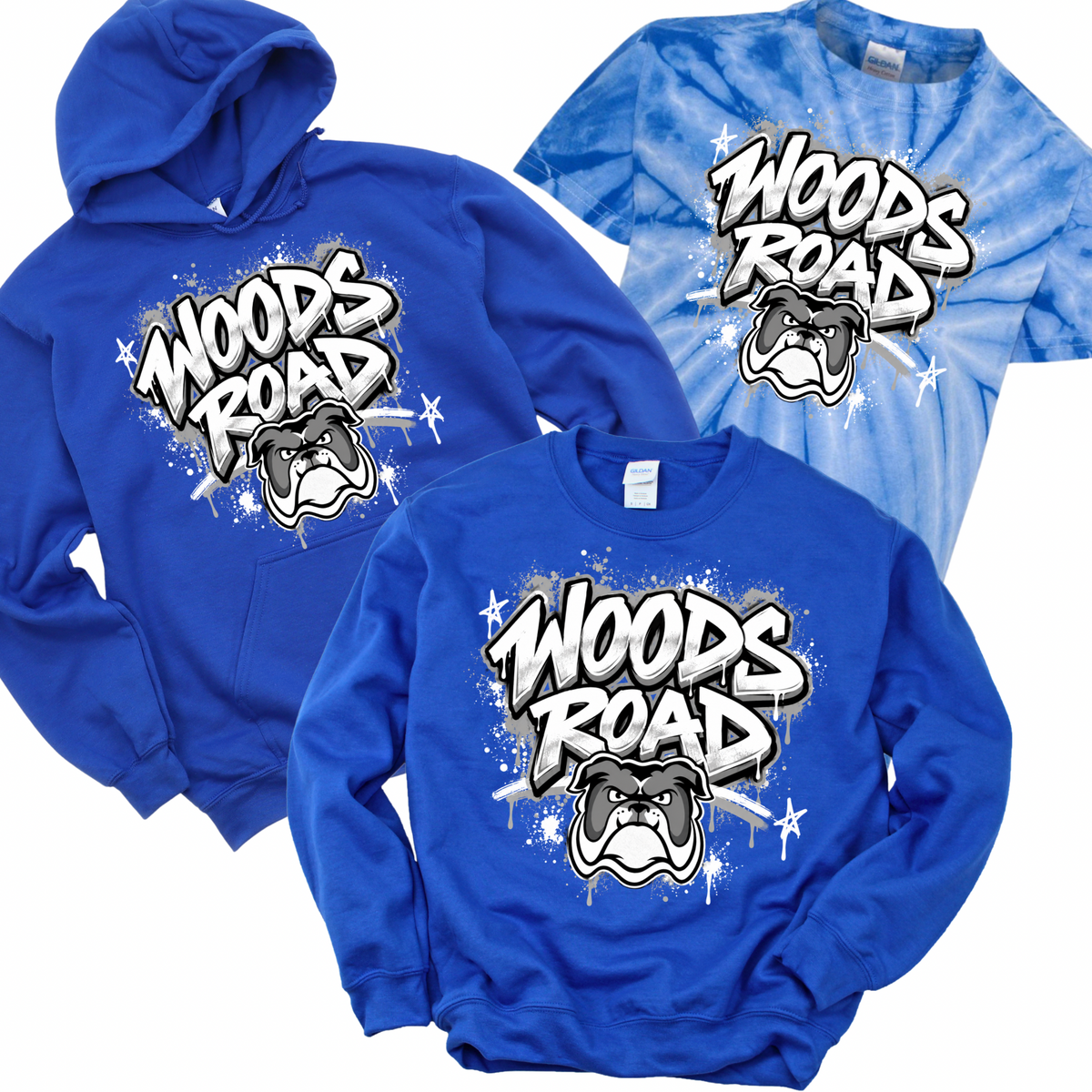 Woods Road Hype - Royal Blue | Woods Road Spiritwear Fundraiser | LI Spirit & Sports Apparel