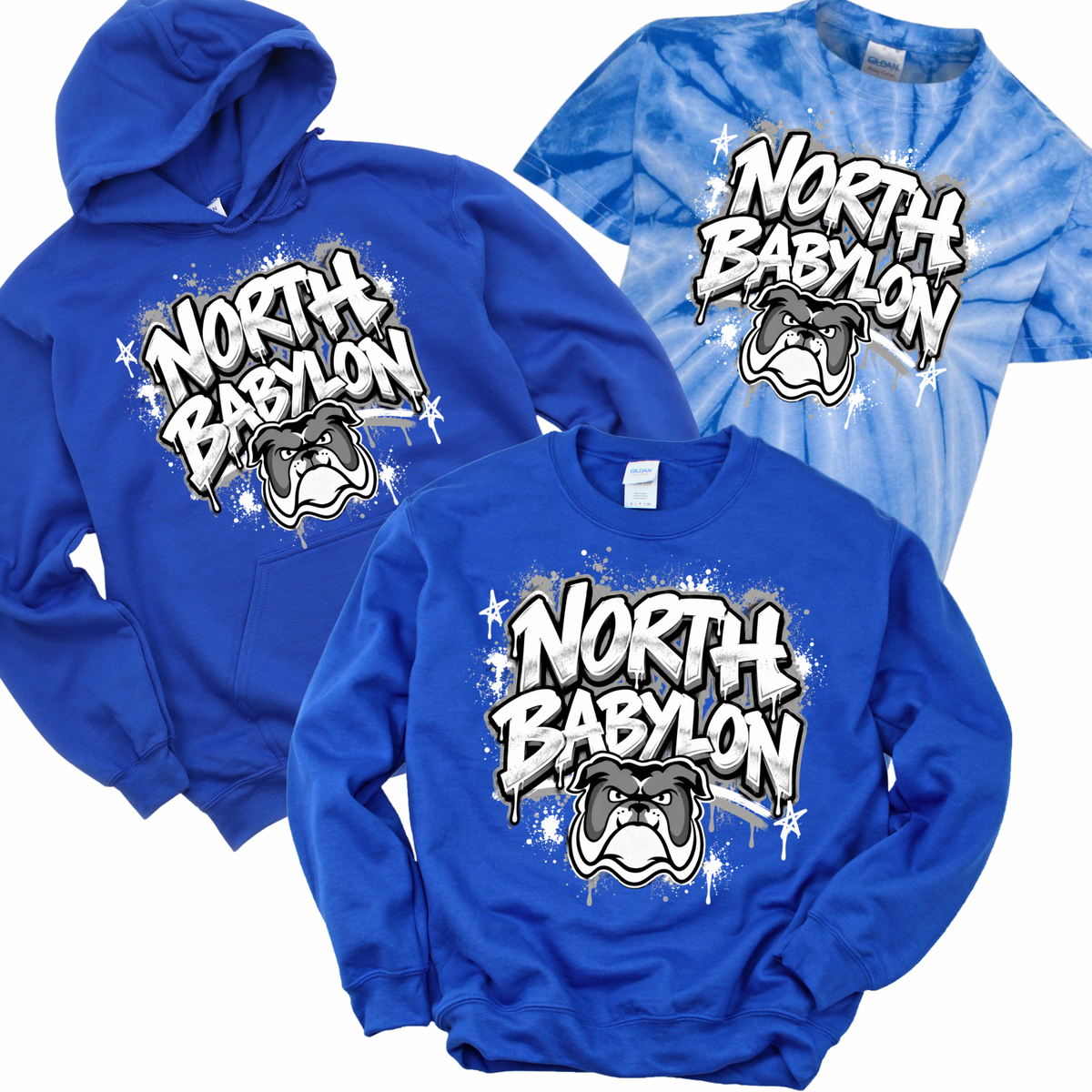 North Babylon Hype - Royal Blue | Woods Road Spiritwear Fundraiser | LI Spirit & Sports Apparel
