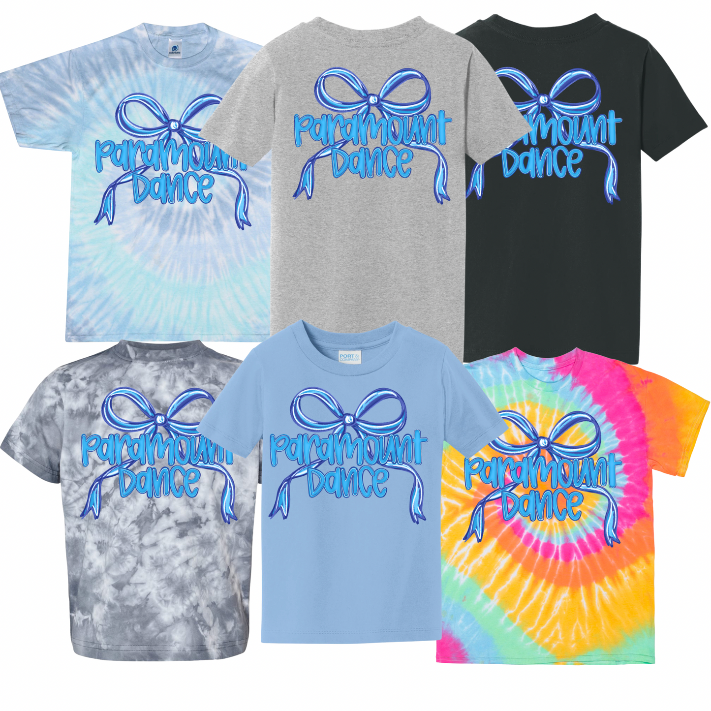 Toddler Paramount Dance Bow T-Shirt | Paramount Dance Academy | LI Spirit & Sports Apparel