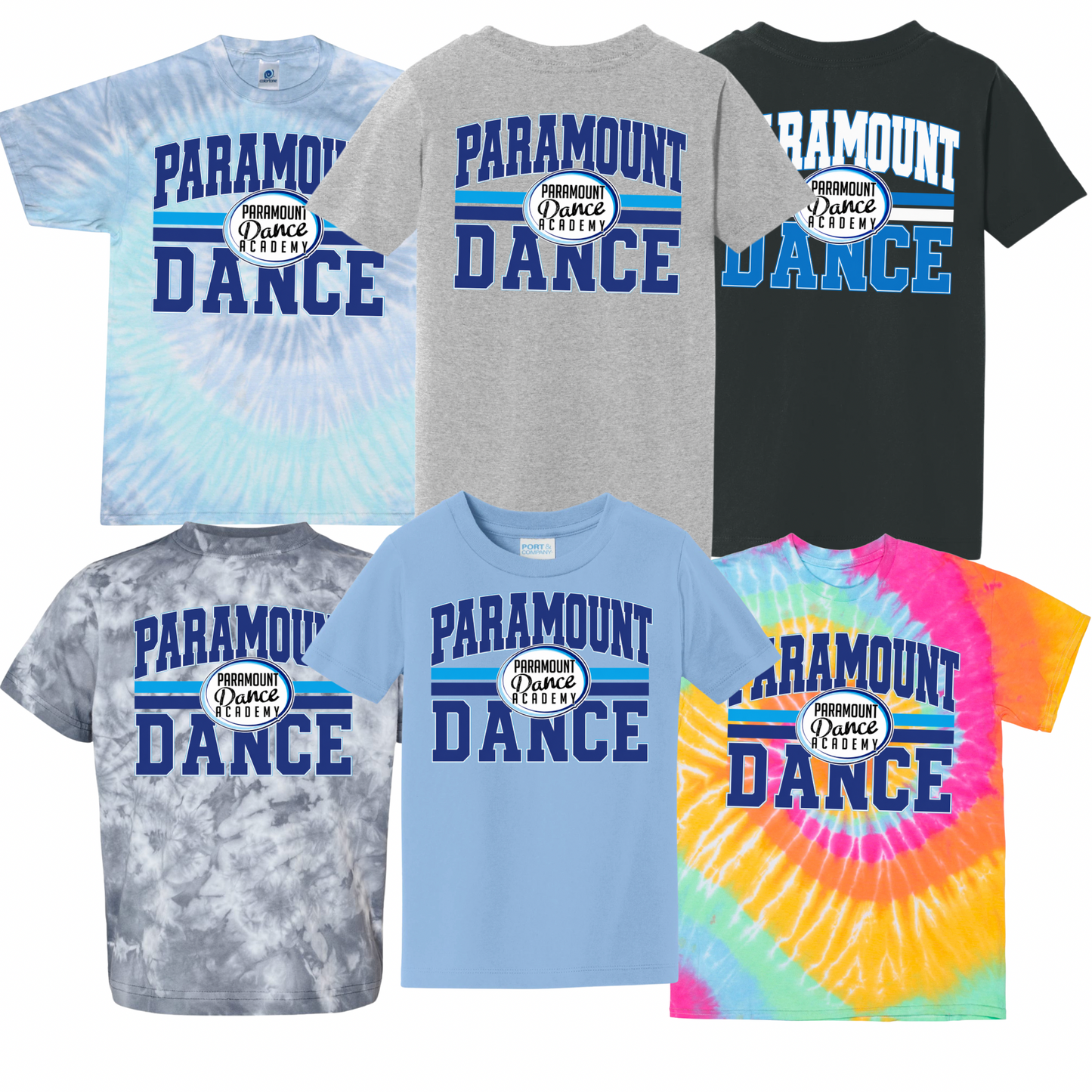 Toddler Vintage Paramount Dance T-Shirt | Paramount Dance Academy | LI Spirit & Sports Apparel