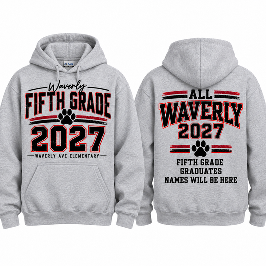 Waverly Fifth Grade Class of 2027 Hoodie